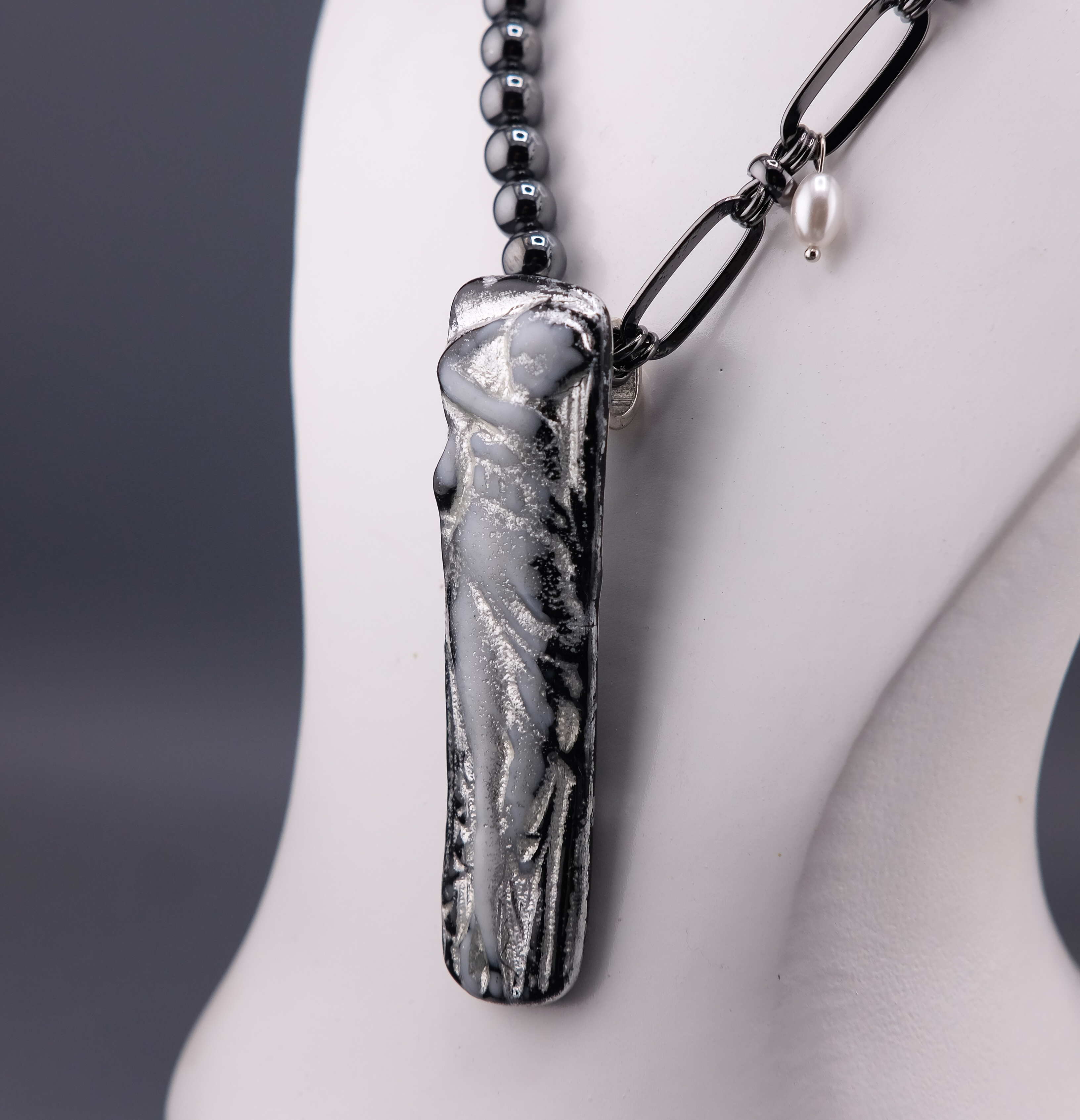 колье Афродита серебро