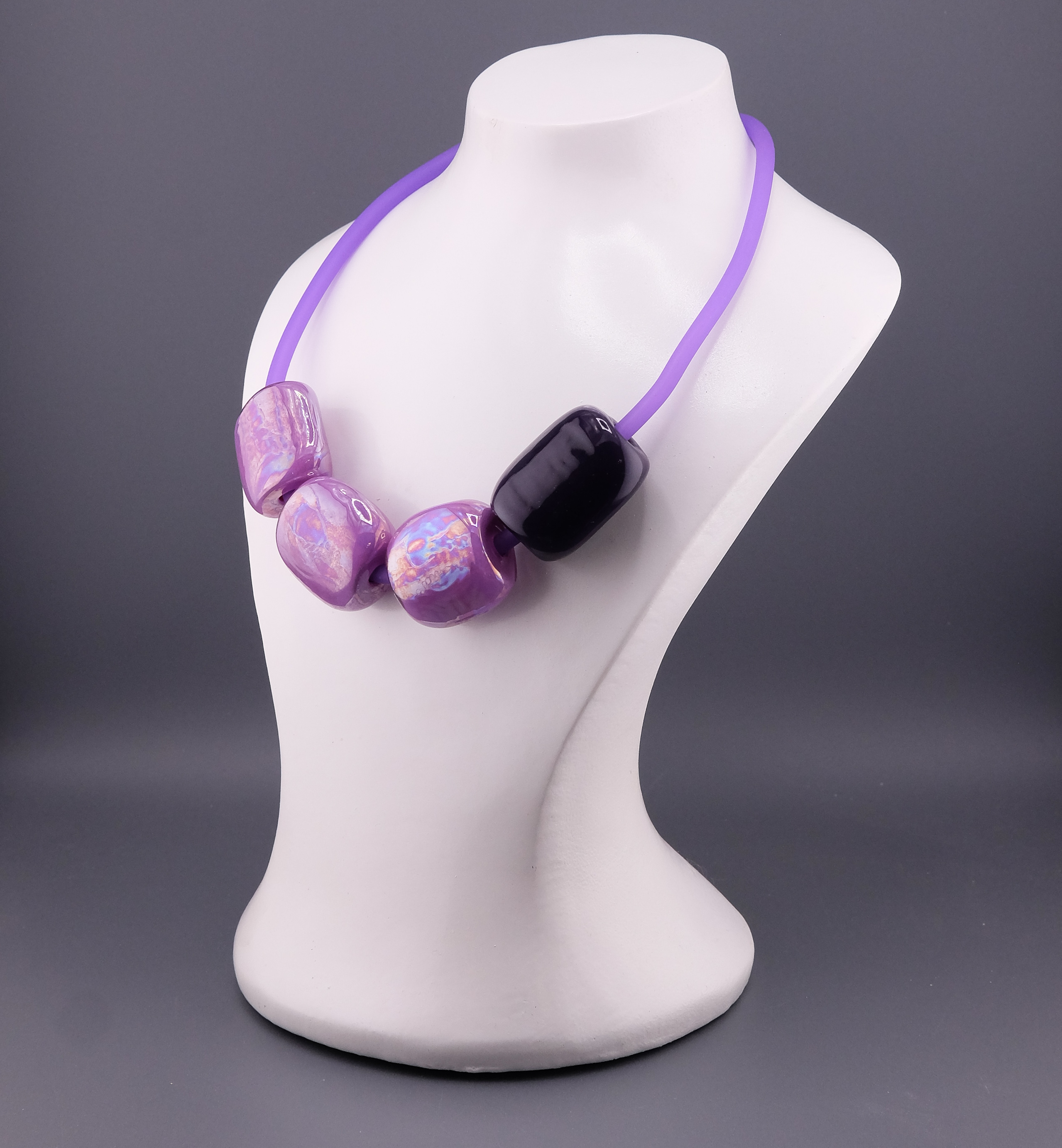 Колье "Kubes color"