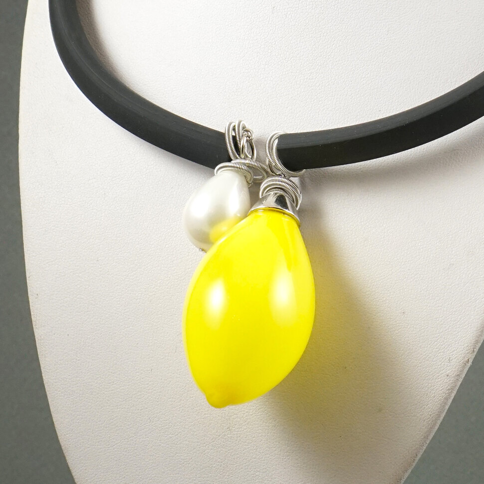 Колье "Choker lemon "