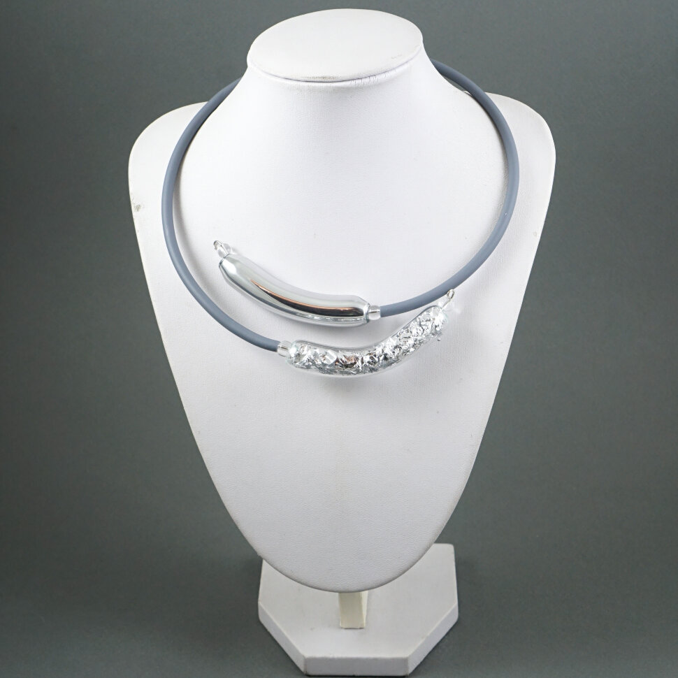 Колье "Choker silver"