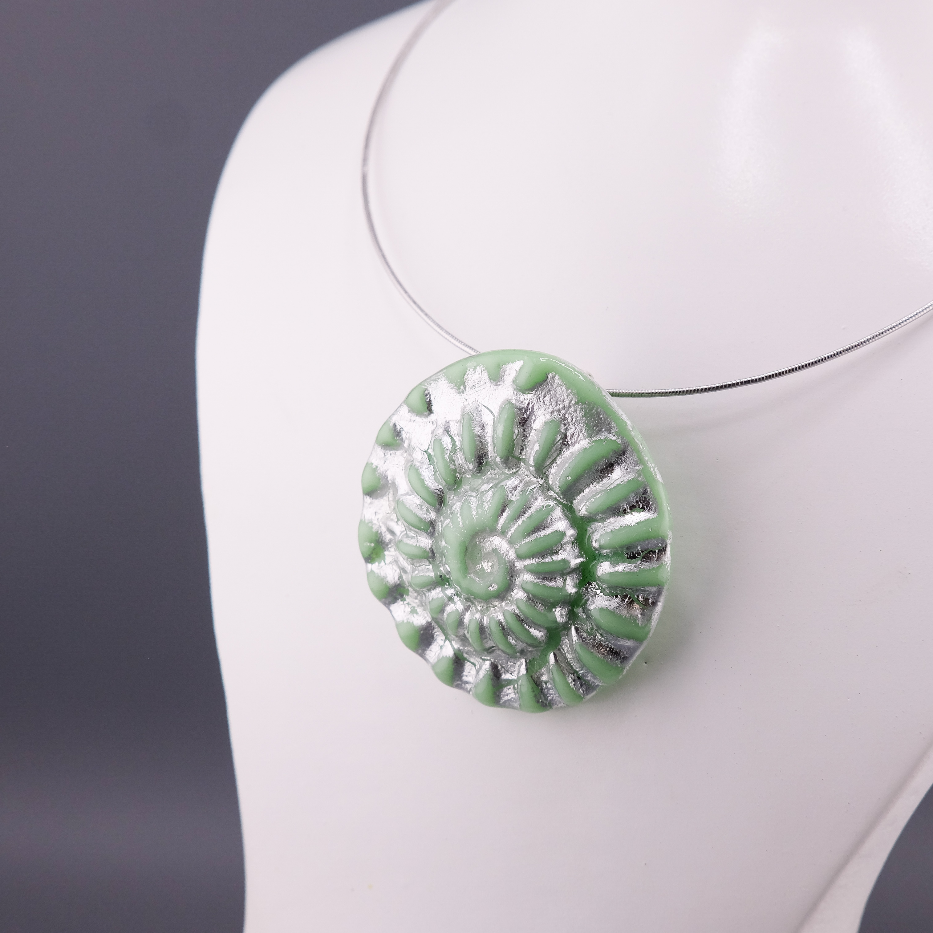 Колье "Ammonit Silver"