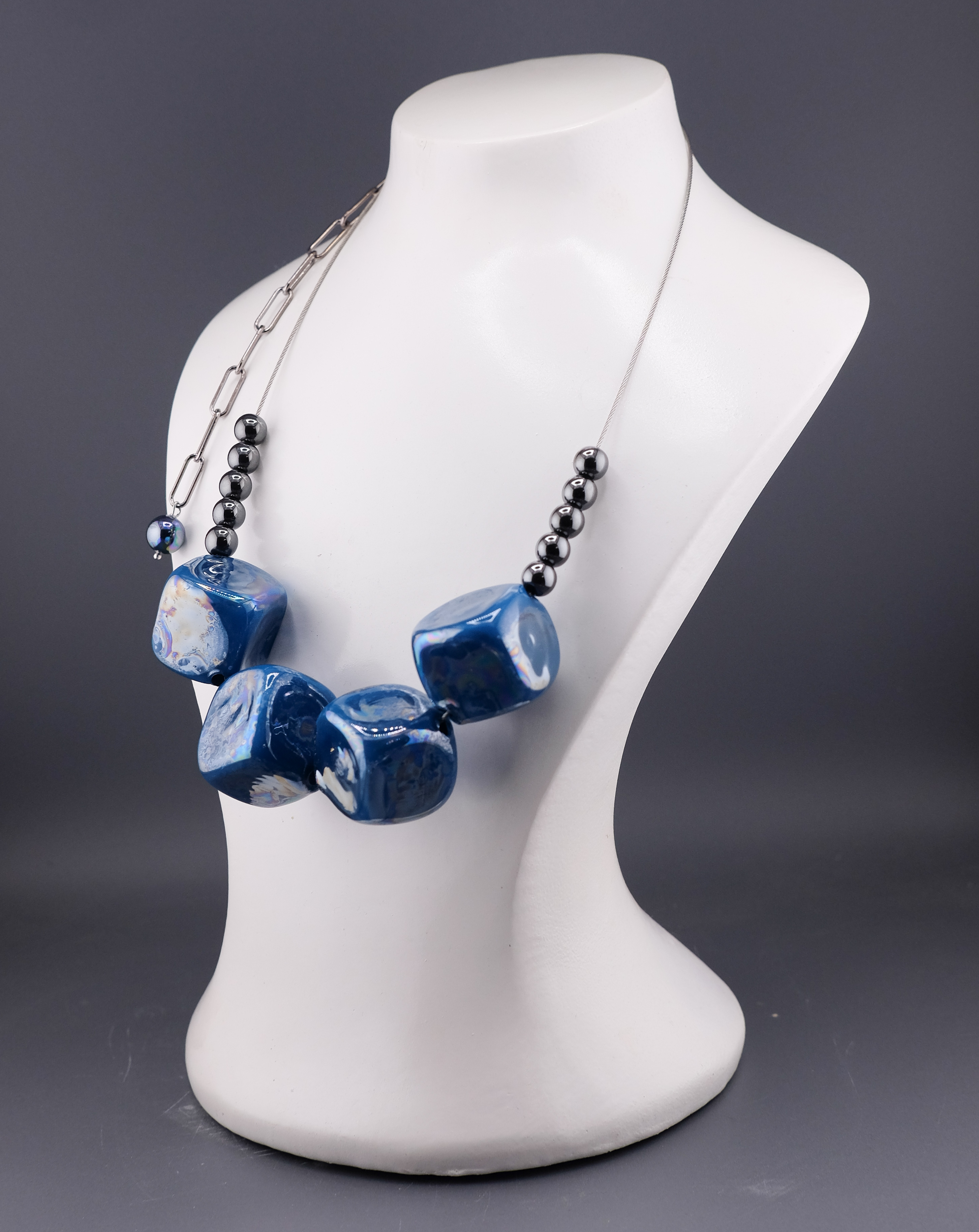 Колье Кубы Аква