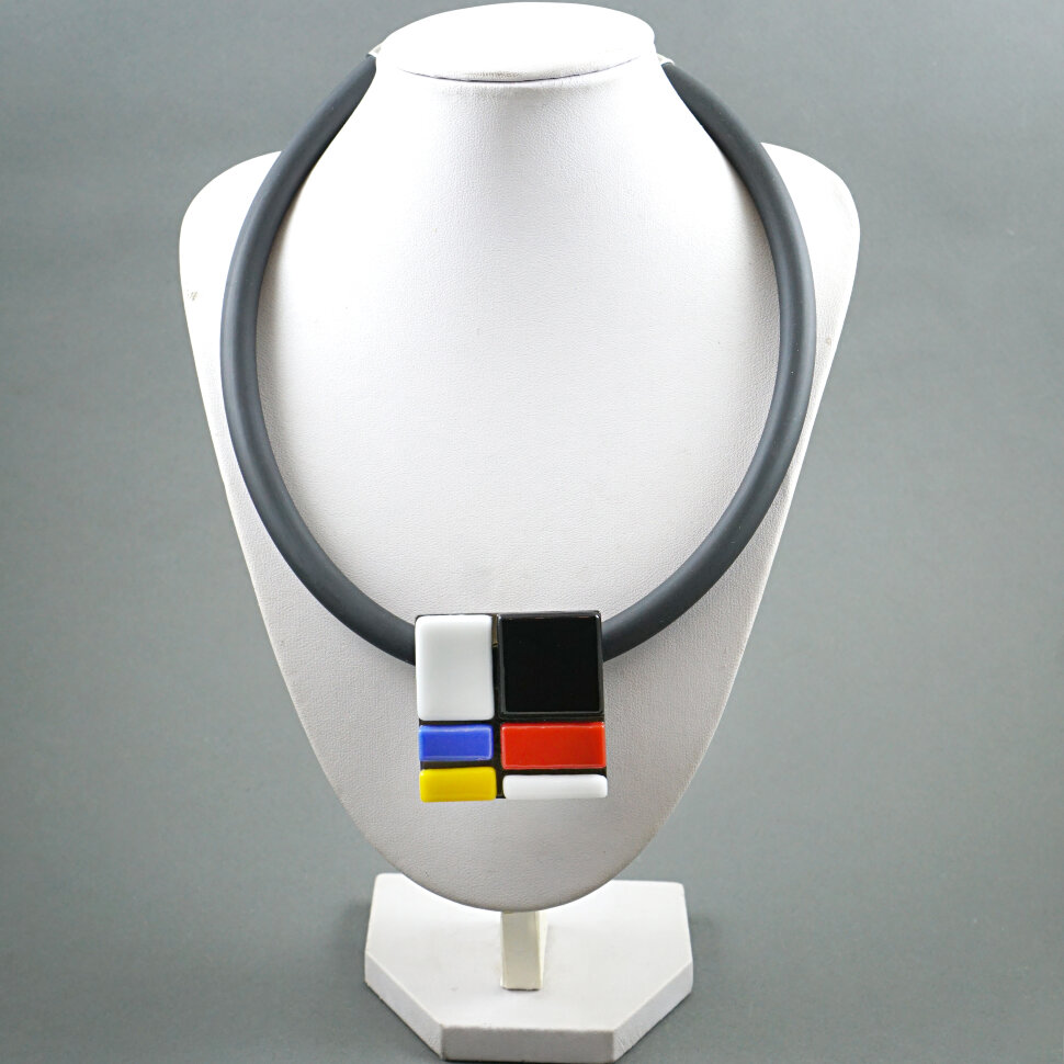 Колье "Mondrian kvadrat"