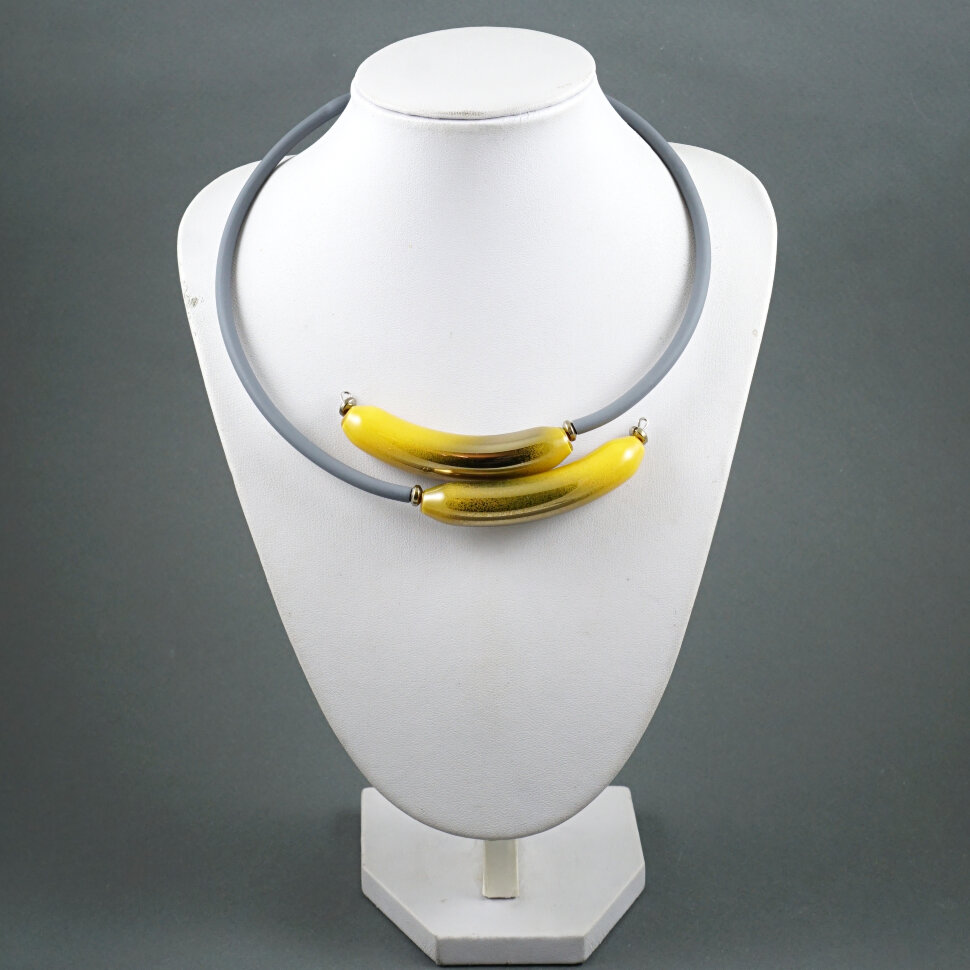 Колье "Choker yellow"