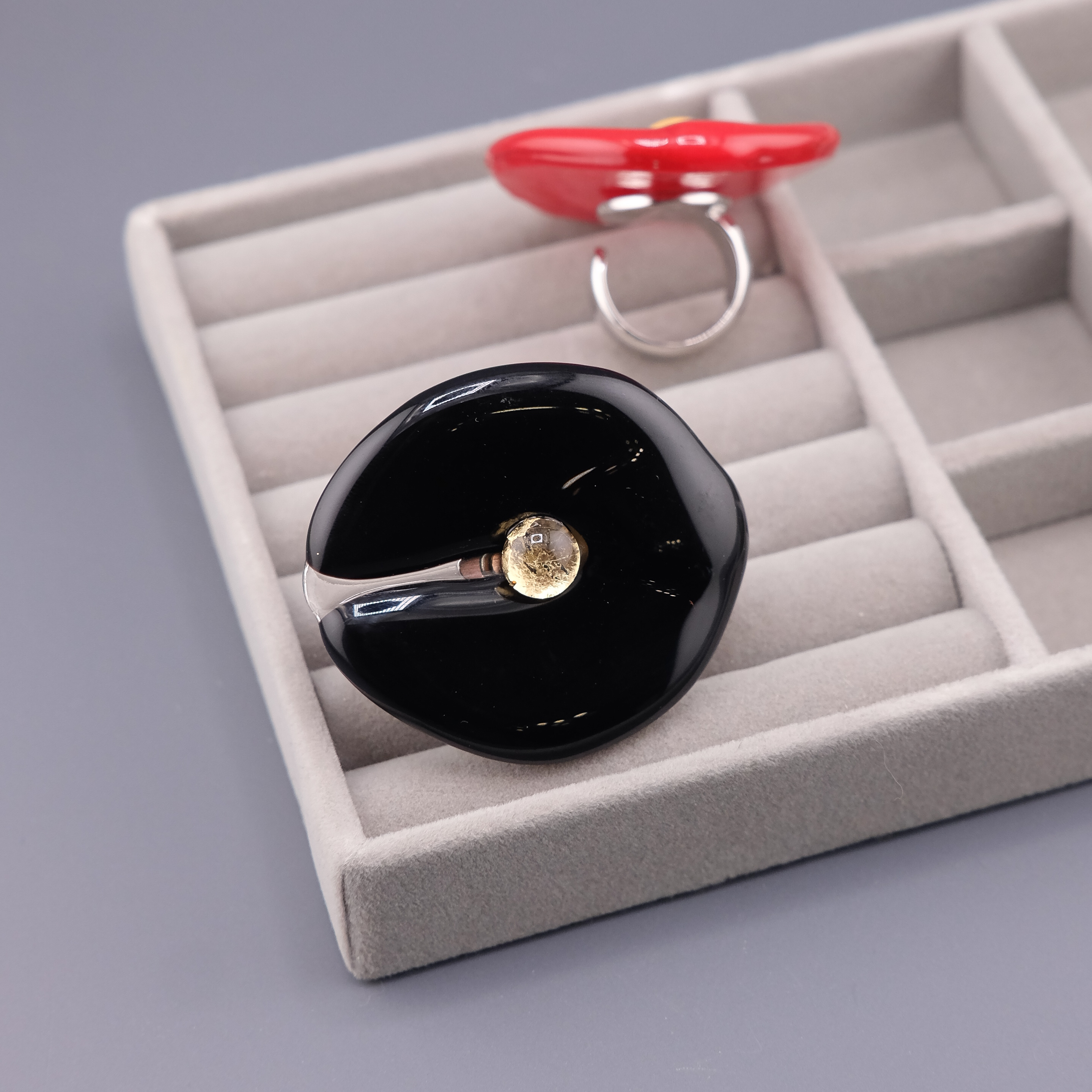 Кольцо "Антуриум"