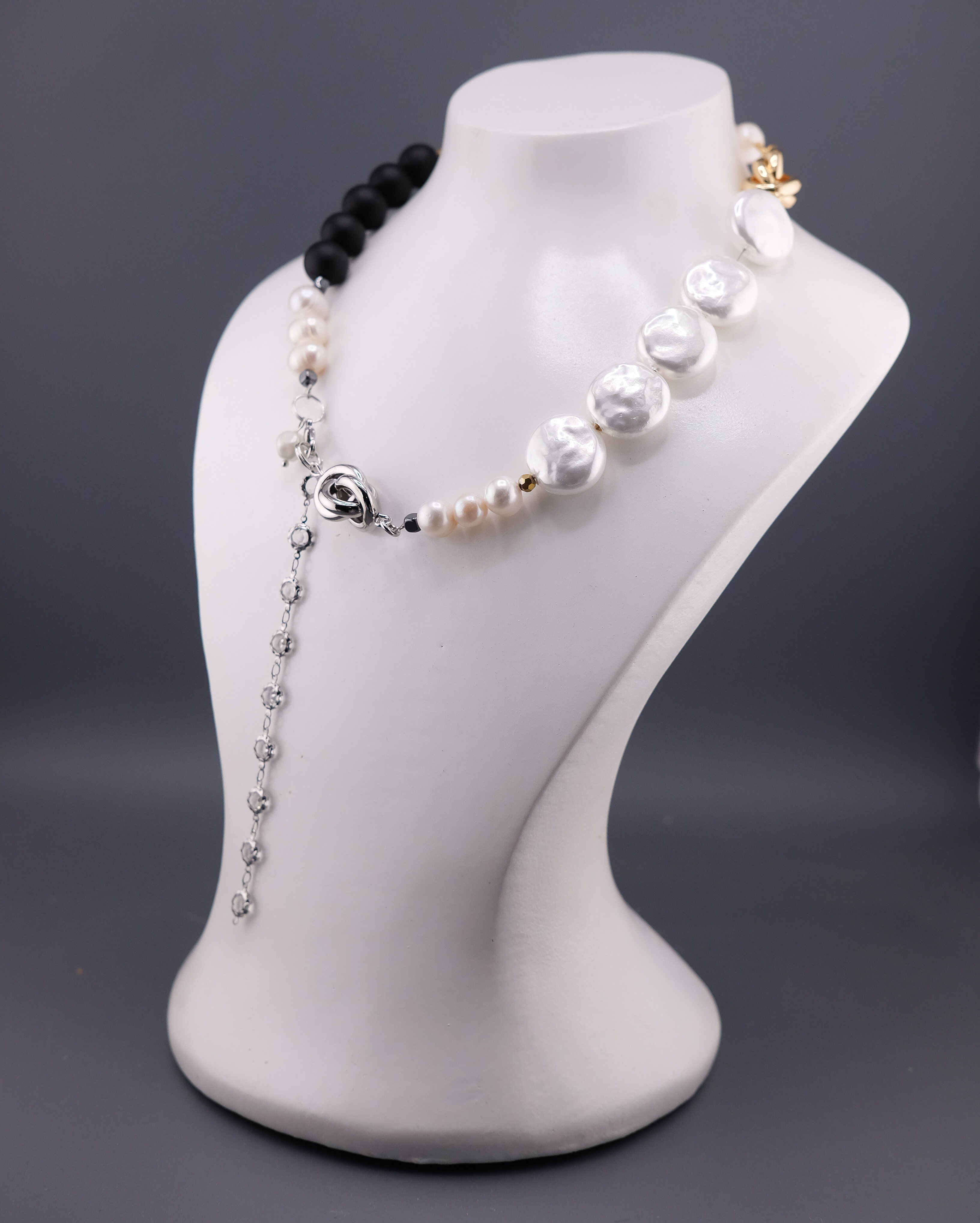 Колье Жемчуг узел