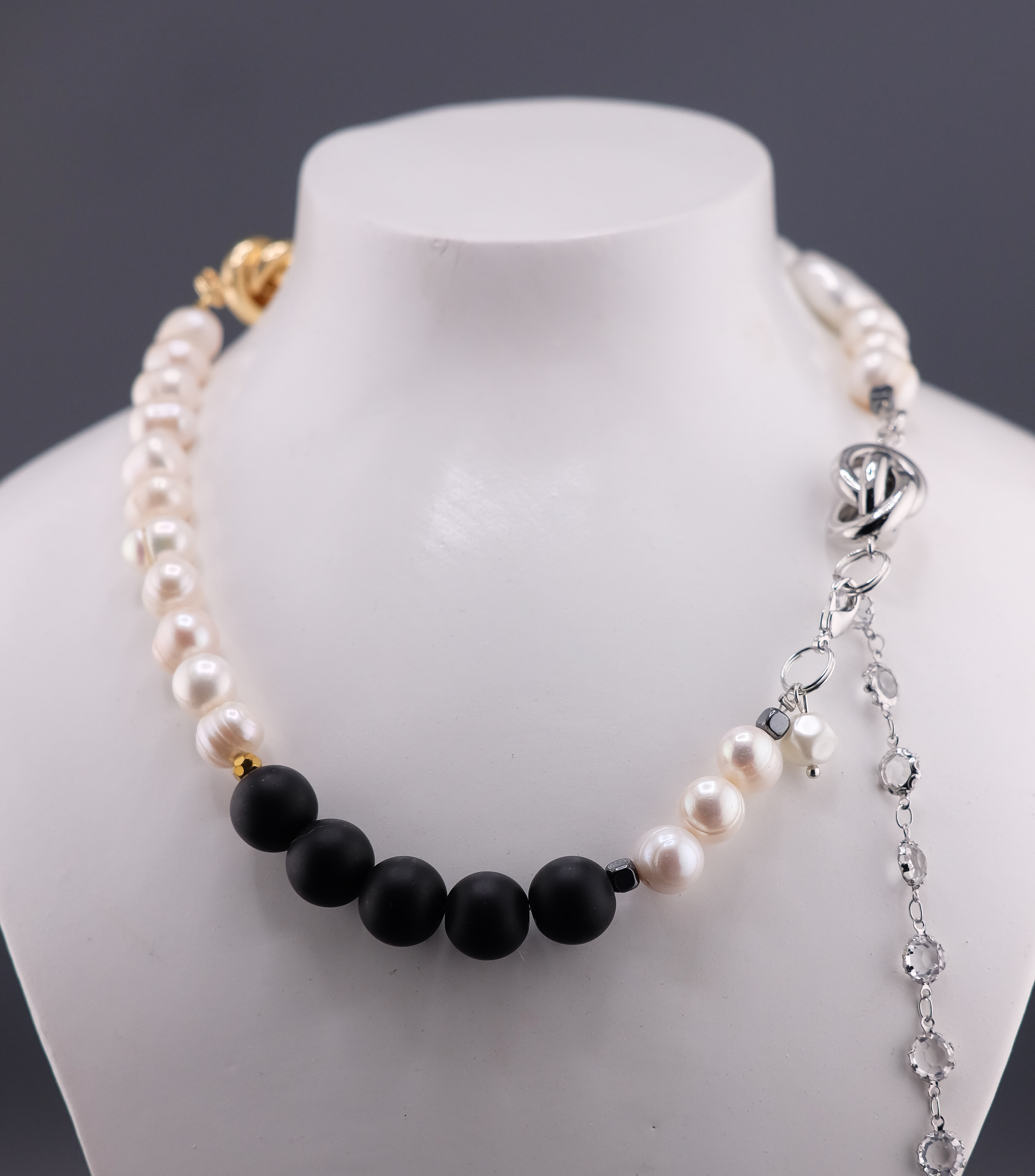 Колье Жемчуг узел