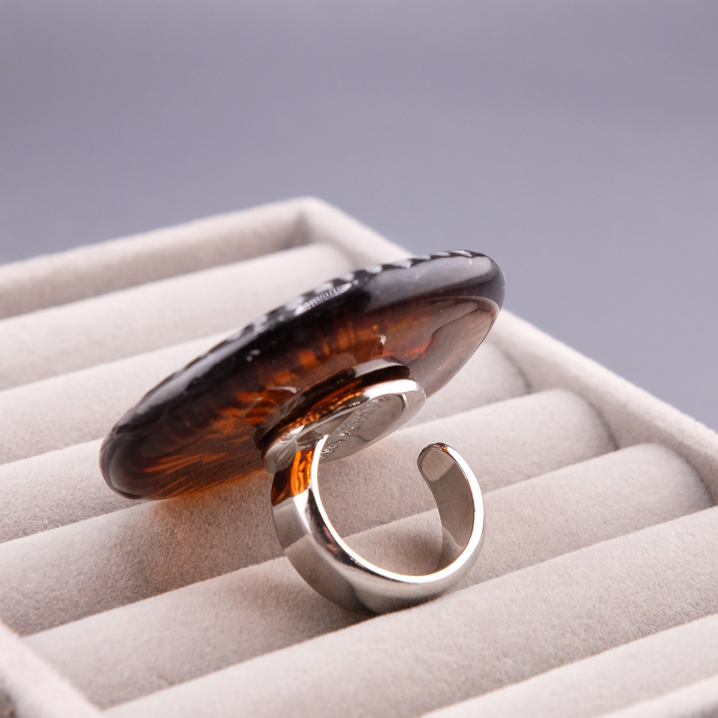 Кольцо "Ammonit Silver"