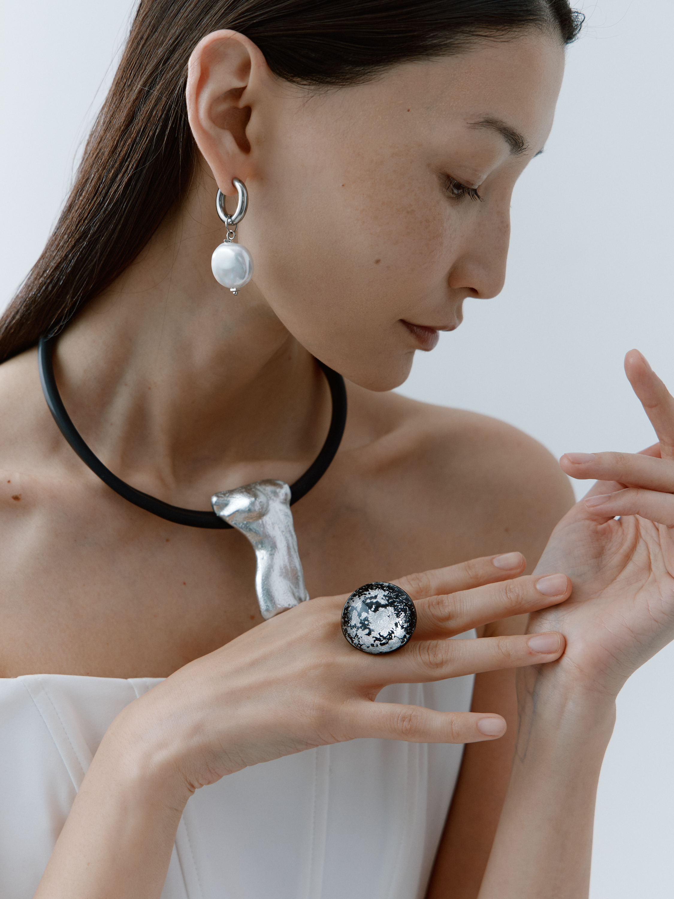 Кольца "Фольга голден&Сильвер