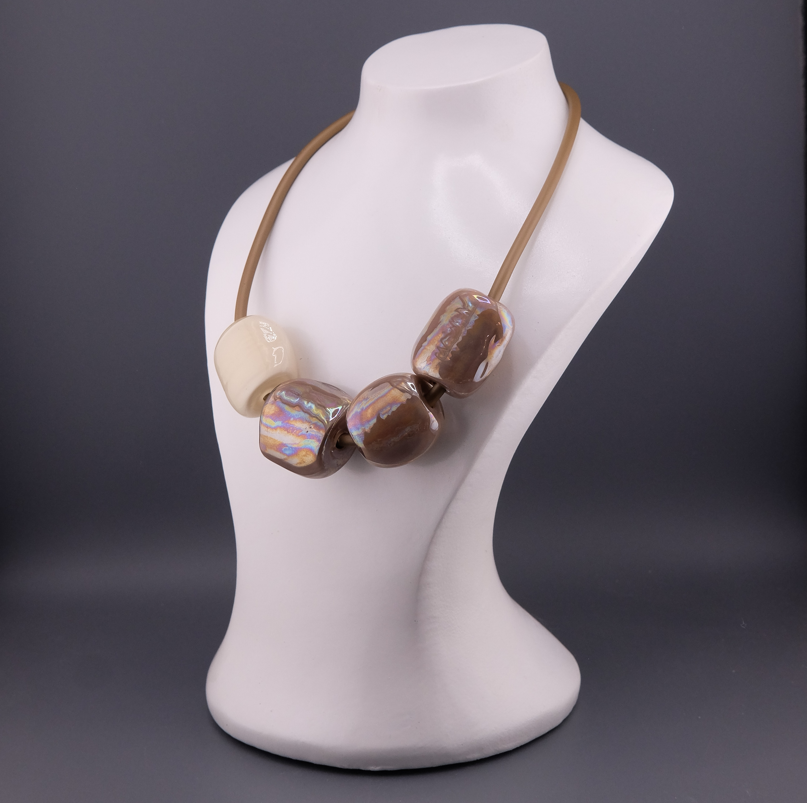 Колье "Kubes color"