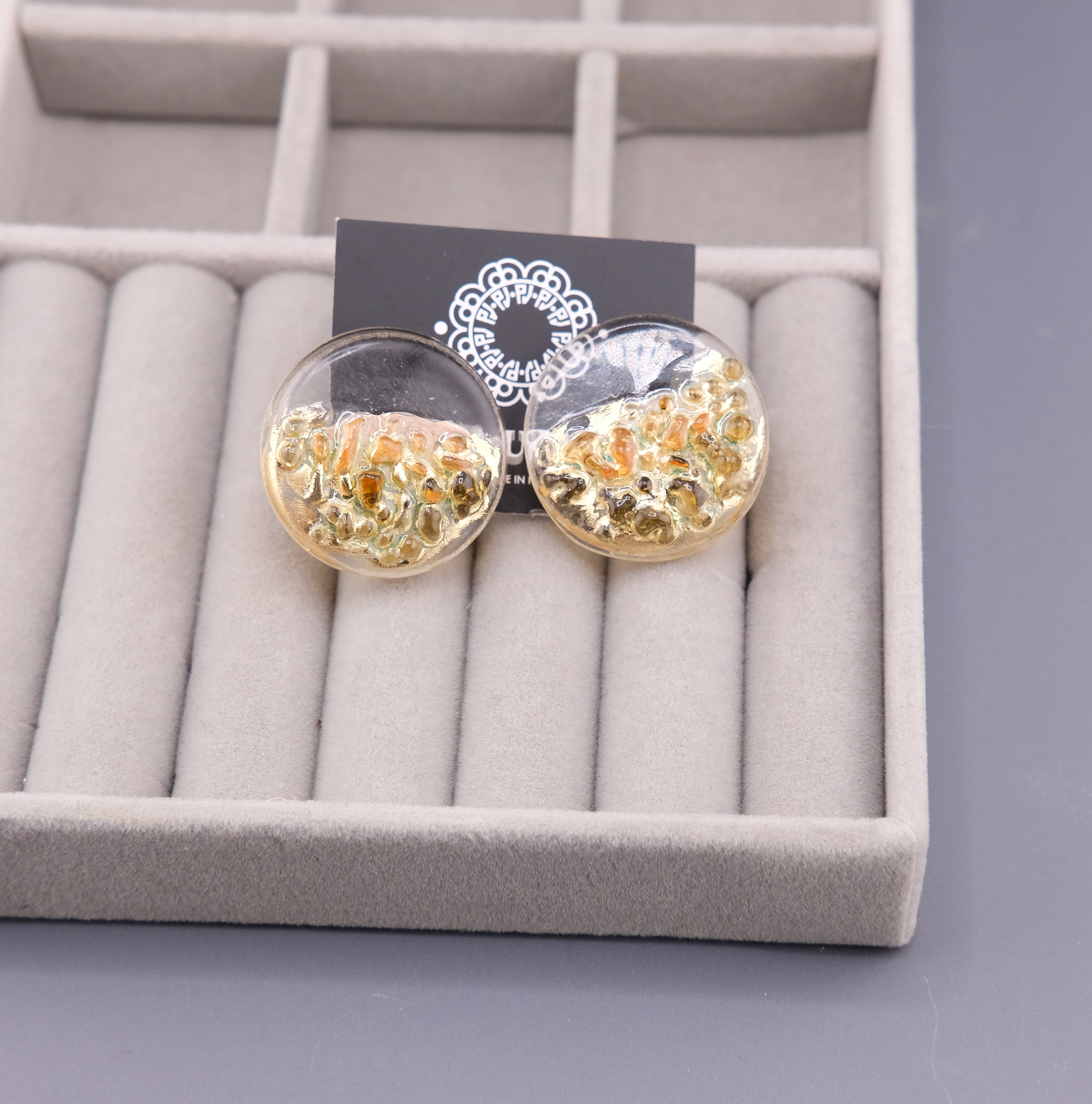 Серьги Климт