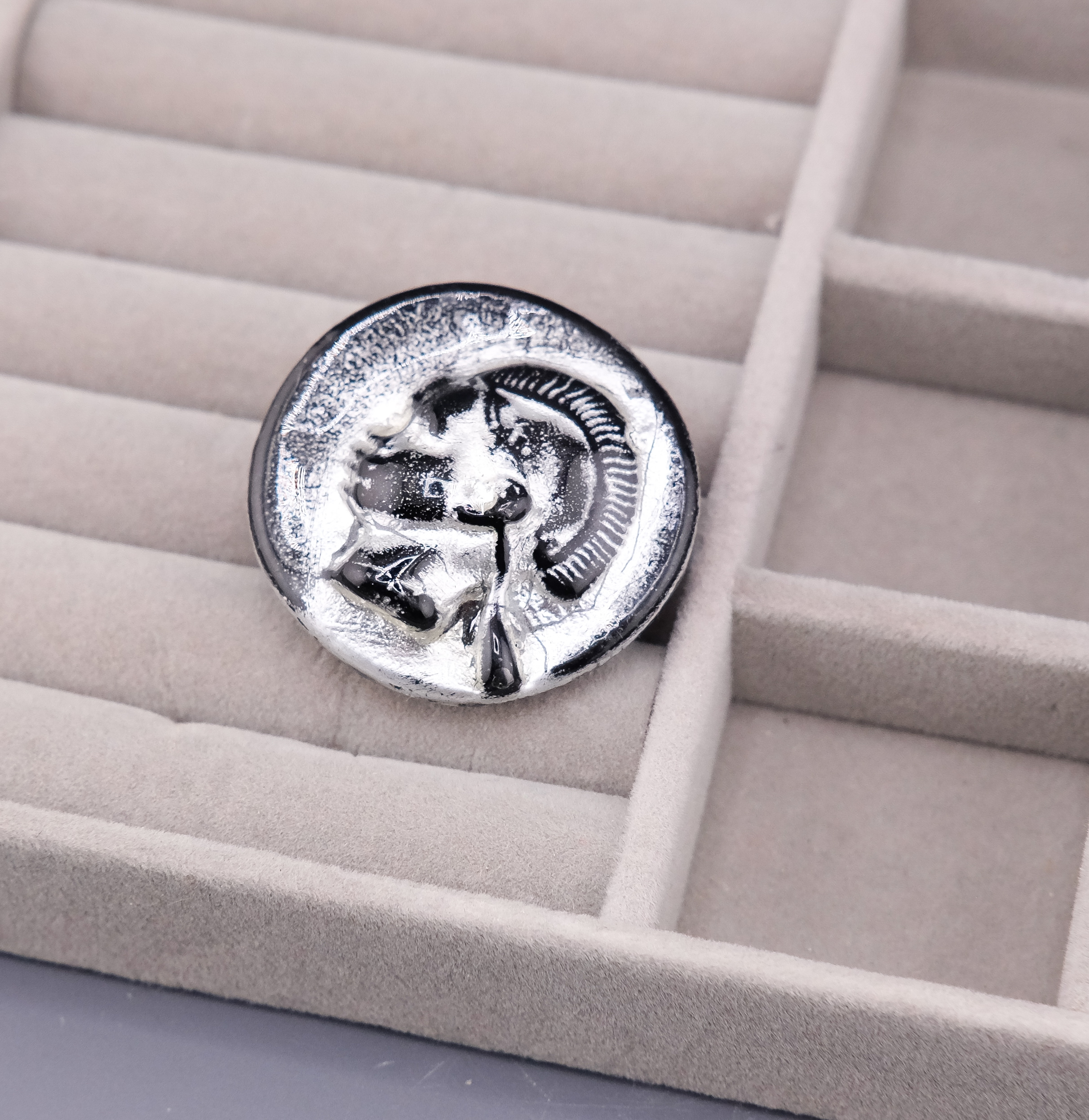 Парная Брошь Мавр и Моретто