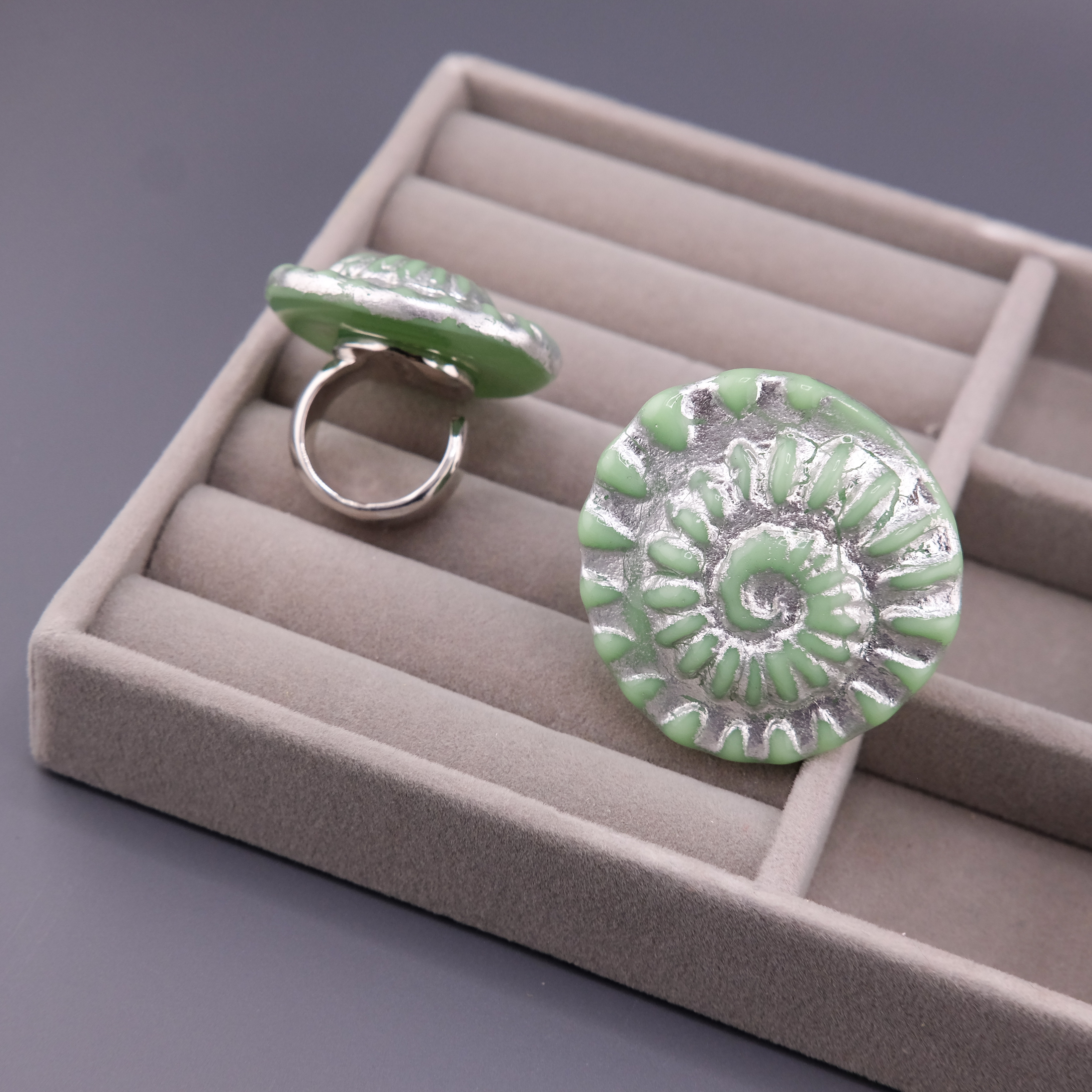 Кольцо "Ammonit Silver"