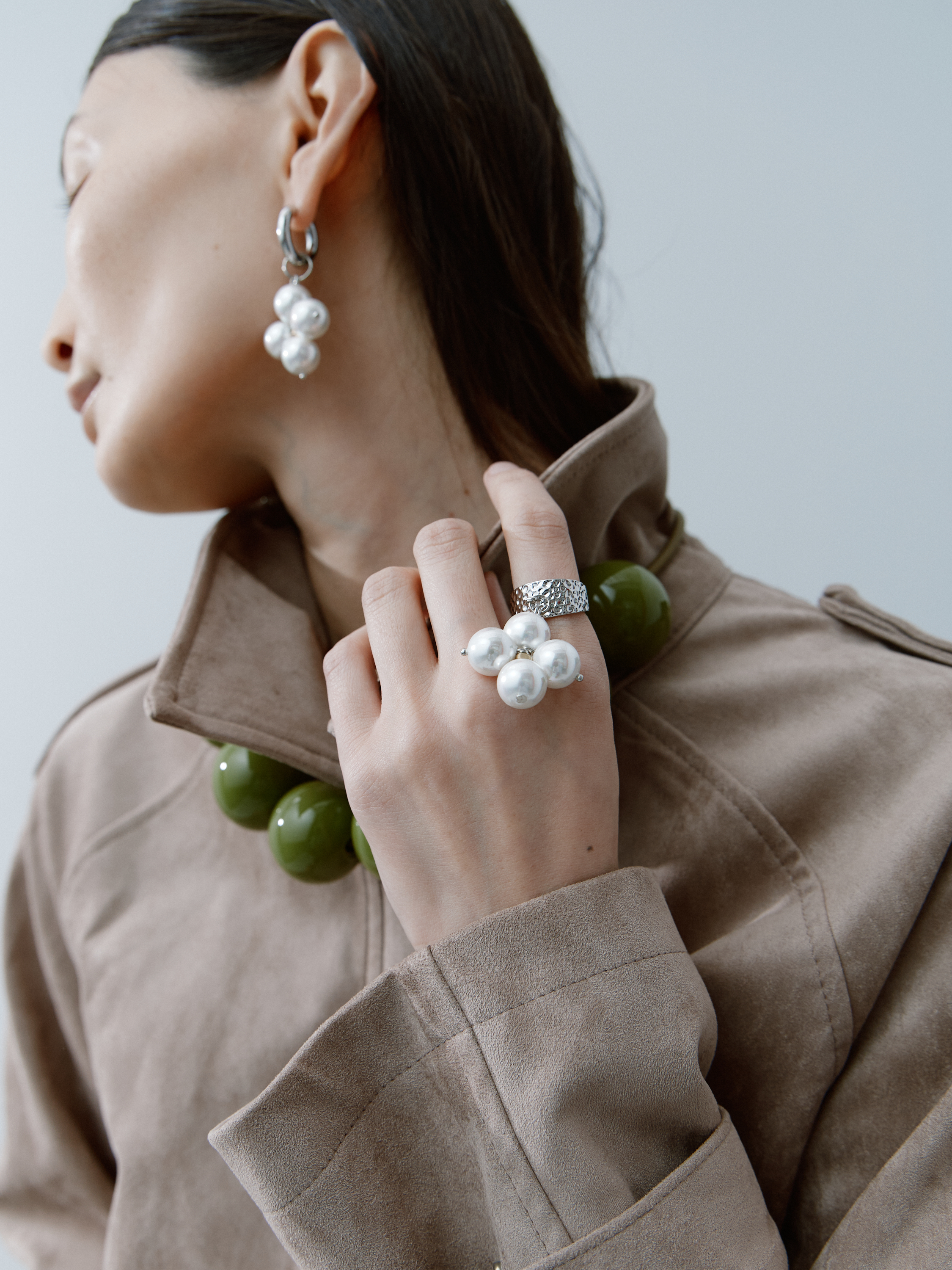 Кольцо "Крест Лепесток