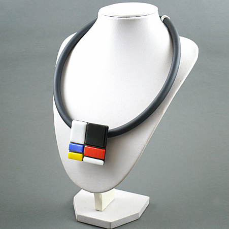 Колье "Mondrian kvadrat"