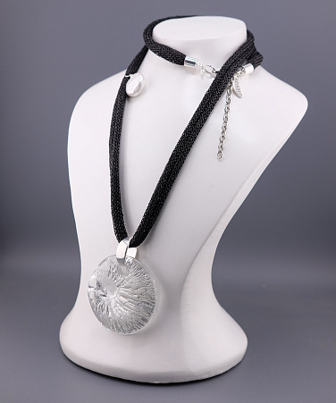 Кулон "Ракушка Серебро"