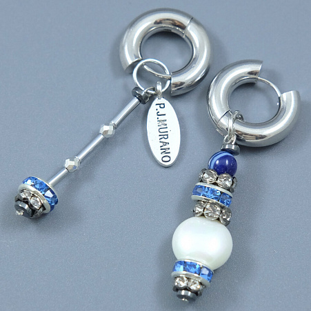 Серьги"Ассиметрио 20