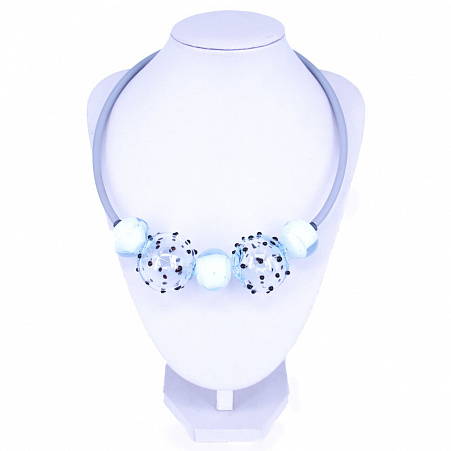 Колье "Blue sfere"