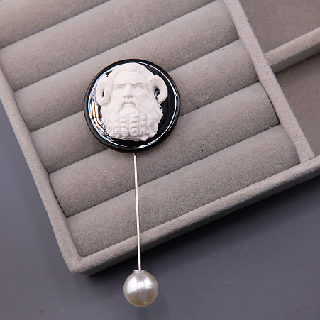 Брошь Ренессанс Зевс