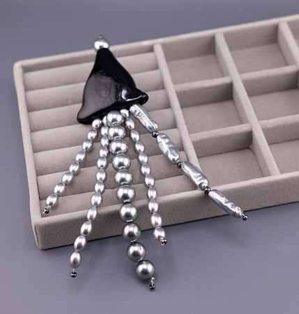 Брошь "Медуза