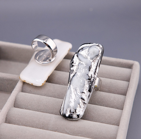 Кольцо Афродита серебро