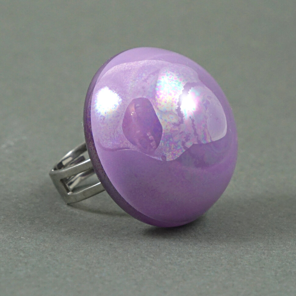 Кольцо "Arcobaleno violet"