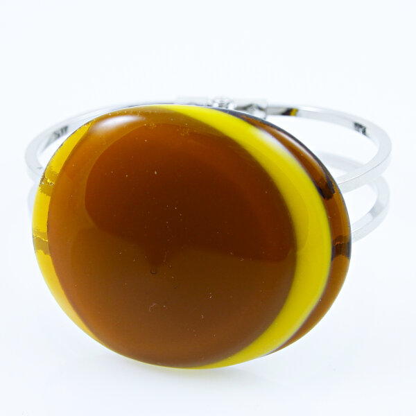 Браслет "Oval amber"